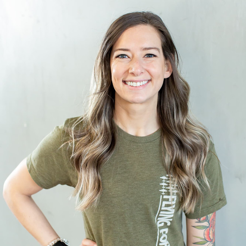 Jessica Gutierrez coach at Flying Fortress CrossFit